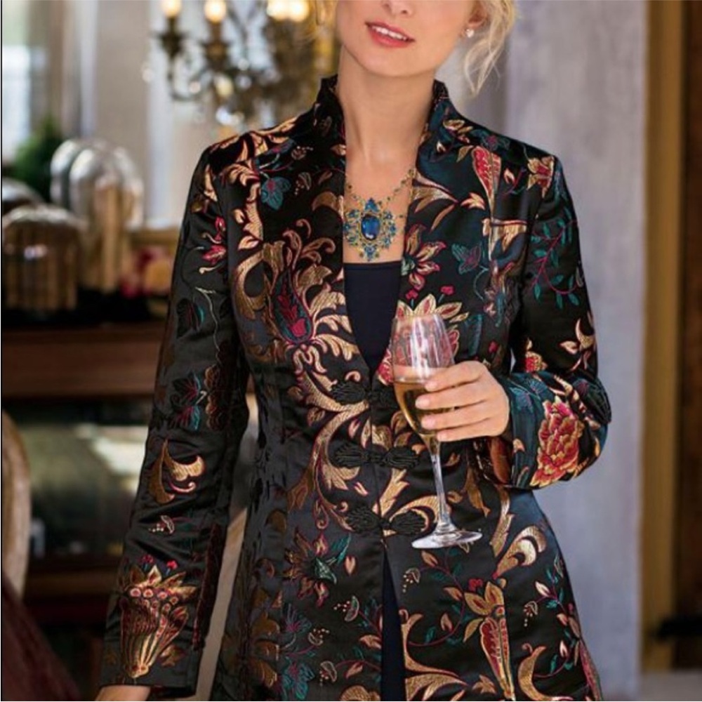 Soft Surroundings XL multi dress jacket!